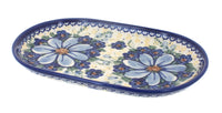 Polish Pottery Daisy Surprise Small Oval Dish