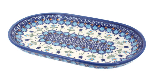 Polish Pottery Savannah Small Oval Platter
