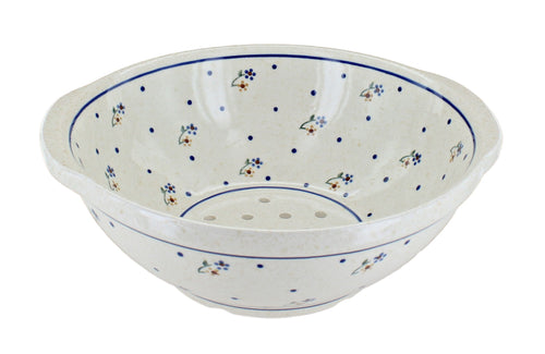 Polish Pottery Country Meadow Colander