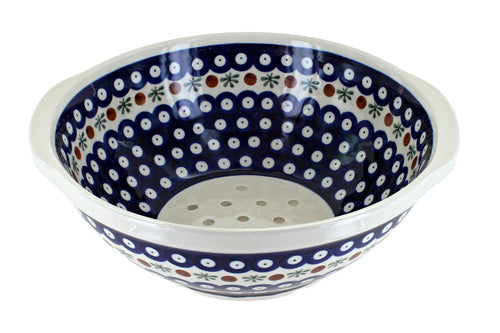 Polish Pottery Nature Colander