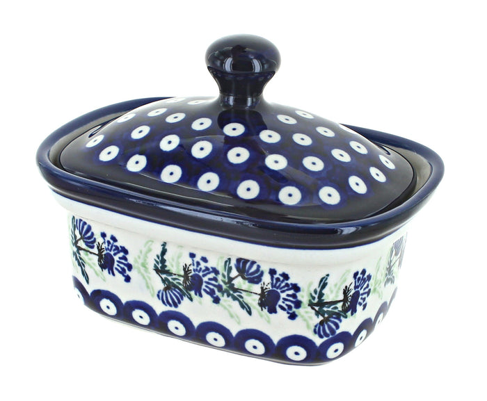 Polish Pottery Sweet Annie Butter Tub