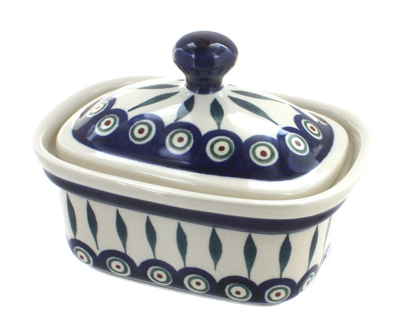 Peacock Butter Tub