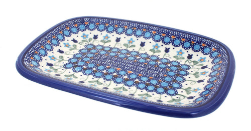 Polish Pottery Savannah Small Rectangular Serving Platter