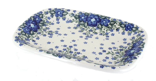 Polish Pottery Melanie Small Rectangular Serving Platter