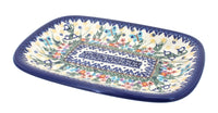 Polish Pottery Garden of Eden Small Rectangular Serving Platter