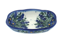Polish Pottery Hyacinth Soap Dish