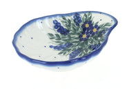Polish Pottery Hyacinth Shell Dish