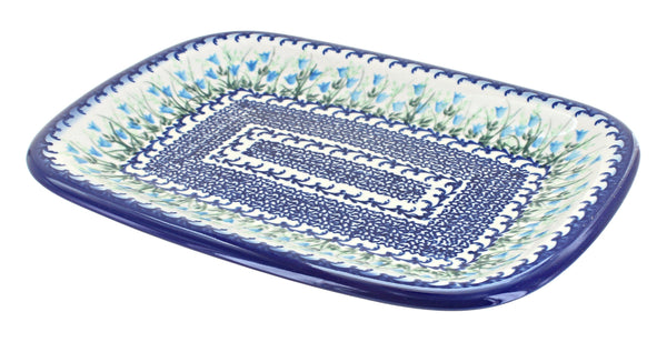 Misty Medium Rectangular Serving Platter