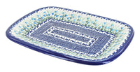 Polish Pottery Misty Medium Rectangular Serving Platter