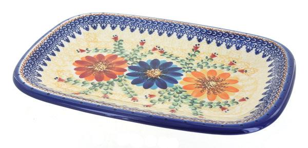 Autumn Burst Medium Rectangular Serving Platter