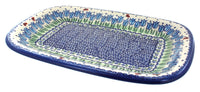 Polish Pottery Garden Tulip Medium Rectangular Serving Platter