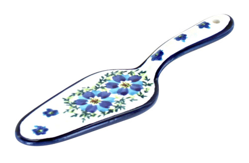 Polish Pottery Kalina Cake Server