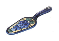 Polish Pottery Grapes Cake Server