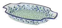 Polish Pottery Porcelain Vine Large Serving Tray