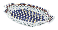 Polish Pottery Evergreen Large Serving Tray