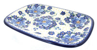 Polish Pottery Daisy Surprise Large Rectangular Serving Platter