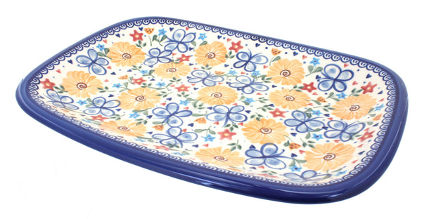 Butterfly Large Rectangular Serving Platter