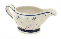 Polish Pottery Country Meadow Gravy Boat