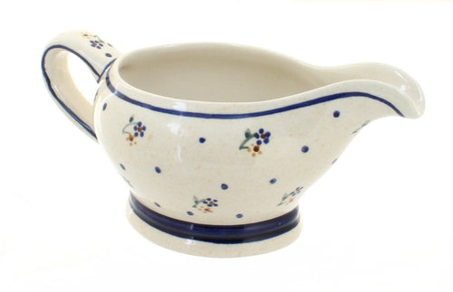 Polish Pottery Country Meadow Gravy Boat