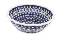 Polish Pottery Nature Medium Scallop Bowl