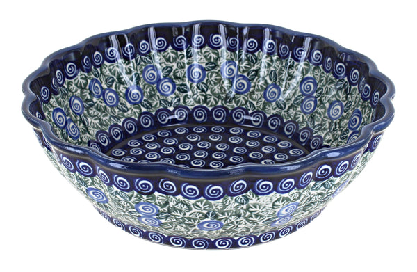 Seaside Swirl Large Scallop Bowl