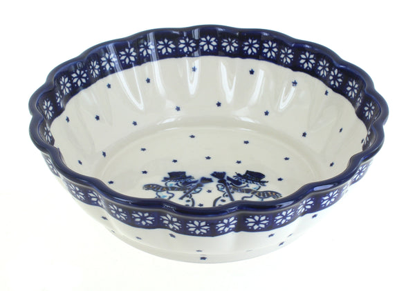 Frosty Friend Large Scallop Bowl