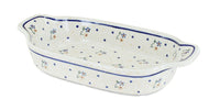Polish Pottery Country Meadow Rectangular Serving Dish