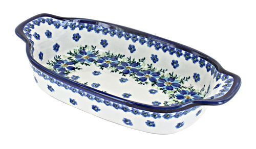 Polish Pottery Kalina Rectangular Serving Dish