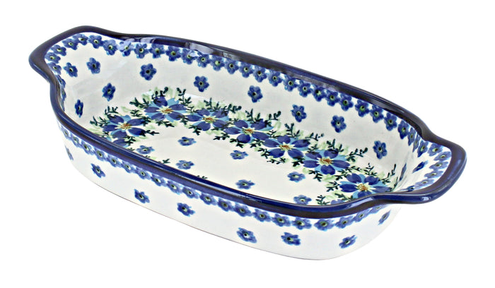Polish Pottery Kalina Rectangular Serving Dish
