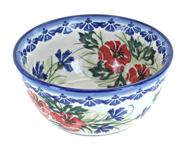 Cherry Red Bouquet Dessert Bowl