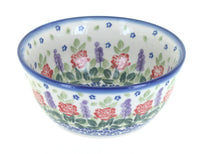 Polish Pottery Roses Are Red Cereal/Soup Bowl