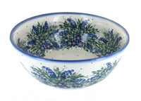Polish Pottery Hyacinth Large Bowl