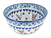 Polish Pottery Frosty Duo Large Bowl
