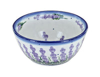 Polish Pottery Lavender Fields Dessert Bowl