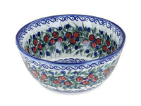 Polish Pottery Berry Cereal/Soup Bowl