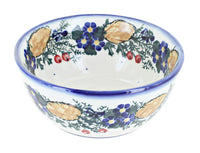 Polish Pottery Pinecone Cereal/Soup Bowl