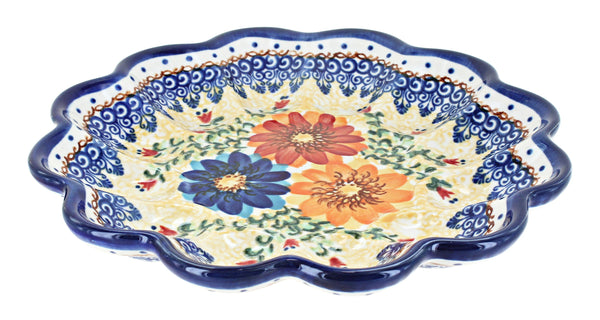 Autumn Burst Egg Plate