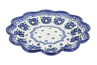 Polish Pottery Spring Blossom Egg Plate