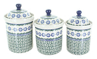 Polish Pottery Maia Canister Set