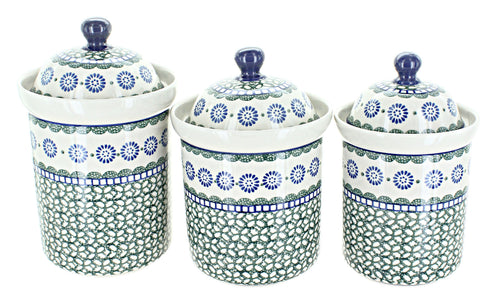 Polish Pottery Maia Canister Set