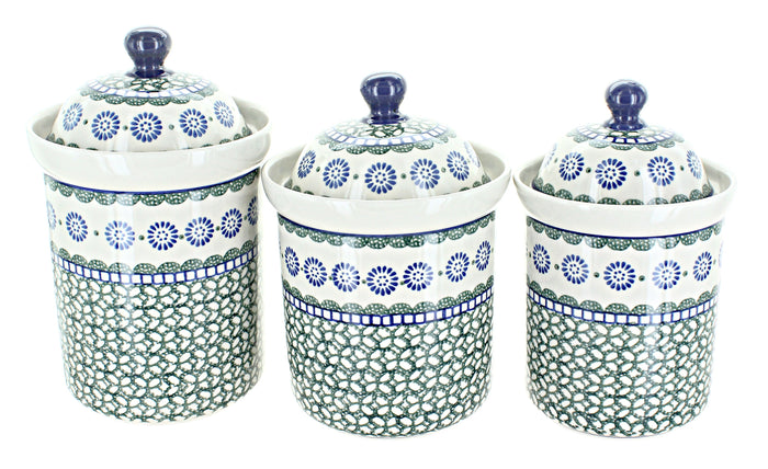 Polish Pottery Maia Canister Set