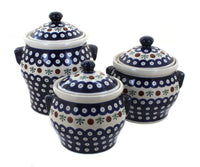 Nature Canister Set Polish Pottery
