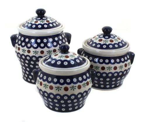 Nature Canister Set Polish Pottery