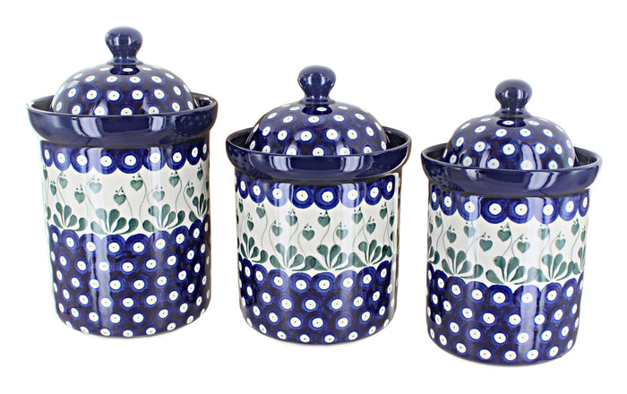 Polish Pottery Alyce Canister Set