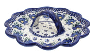 Polish Pottery Spring Blossom Egg Plate
