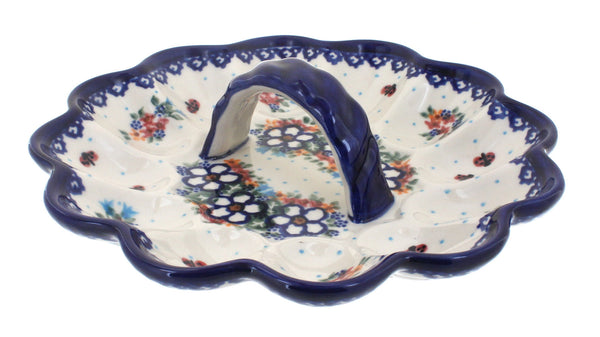 Scarlett Egg Plate