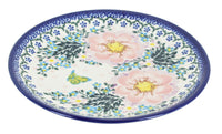 Polish Pottery Apple Blossom Dessert Plate