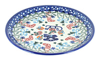 Polish Pottery Christmas Bounty Dessert Plate