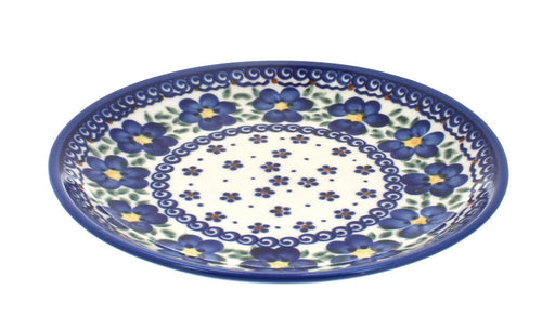 Polish Pottery Spring Blossom Dessert Plate