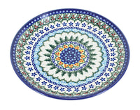 Polish Pottery Holiday Pine Dessert Plate
